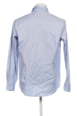 Ανδρικό πουκάμισο MANZINI AS, Μέγεθος L, Χρώμα Μπλέ, Τιμή 24,12 €