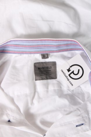 Мъжка риза Manfield, Размер 3XL, Цвят Бял, Цена 34,00 лв.