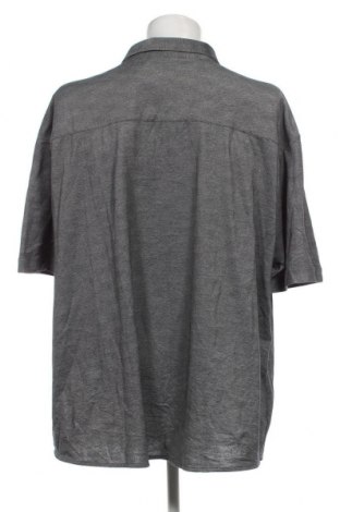 Ανδρικό πουκάμισο Men Plus, Μέγεθος 5XL, Χρώμα Γκρί, Τιμή 17,94 €