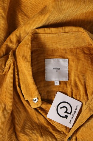 Ανδρικό πουκάμισο Minimum, Μέγεθος M, Χρώμα Κίτρινο, Τιμή 6,75 €