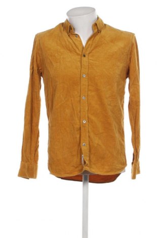 Ανδρικό πουκάμισο Minimum, Μέγεθος M, Χρώμα Κίτρινο, Τιμή 11,58 €