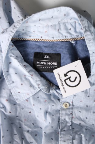 Ανδρικό πουκάμισο Much More, Μέγεθος 3XL, Χρώμα Μπλέ, Τιμή 17,94 €