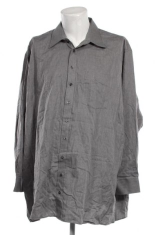 Herrenhemd Muller Maßmanufaktur, Größe 5XL, Farbe Grau, Preis 15,00 €