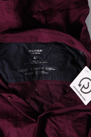 Мъжка риза Olymp, Размер L, Цвят Червен, Цена 39,00 лв.