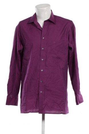 Ανδρικό πουκάμισο Olymp, Μέγεθος XL, Χρώμα Βιολετί, Τιμή 19,05 €