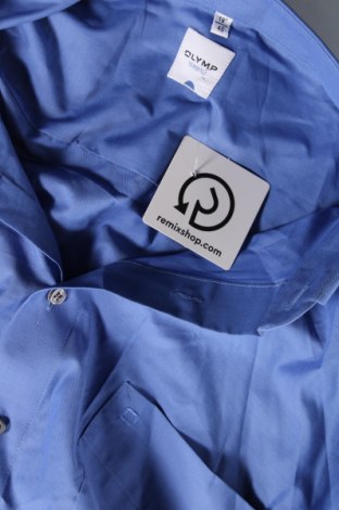 Ανδρικό πουκάμισο Olymp, Μέγεθος XXL, Χρώμα Μπλέ, Τιμή 17,37 €