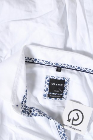 Мъжка риза Olymp, Размер L, Цвят Бял, Цена 39,00 лв.