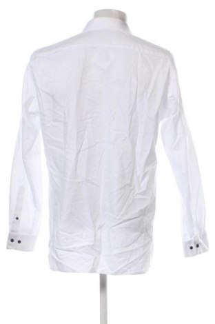 Ανδρικό πουκάμισο Olymp, Μέγεθος L, Χρώμα Λευκό, Τιμή 24,12 €