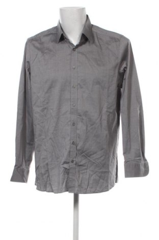 Ανδρικό πουκάμισο Olymp, Μέγεθος XL, Χρώμα Γκρί, Τιμή 18,33 €