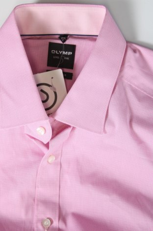 Ανδρικό πουκάμισο Olymp, Μέγεθος L, Χρώμα Ρόζ , Τιμή 13,99 €