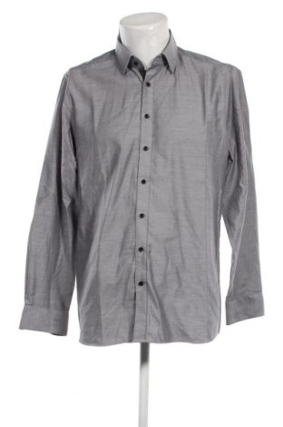 Ανδρικό πουκάμισο Olymp, Μέγεθος L, Χρώμα Γκρί, Τιμή 20,50 €