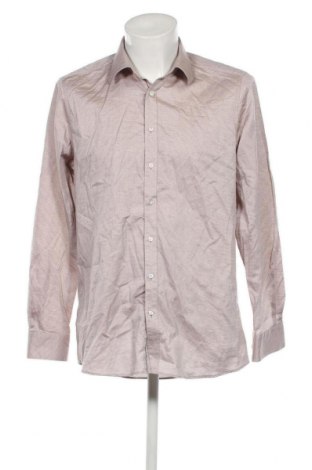 Ανδρικό πουκάμισο Olymp, Μέγεθος XL, Χρώμα  Μπέζ, Τιμή 21,23 €