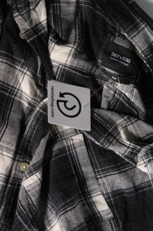 Ανδρικό πουκάμισο Only & Sons, Μέγεθος XL, Χρώμα Πολύχρωμο, Τιμή 2,87 €