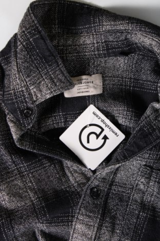 Herrenhemd Originals By Jack & Jones, Größe M, Farbe Grau, Preis € 12,00