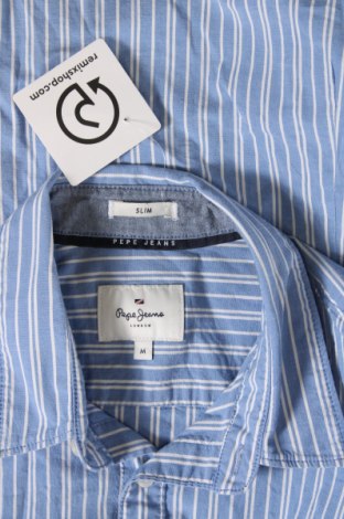Мъжка риза Pepe Jeans, Размер M, Цвят Син, Цена 39,15 лв.