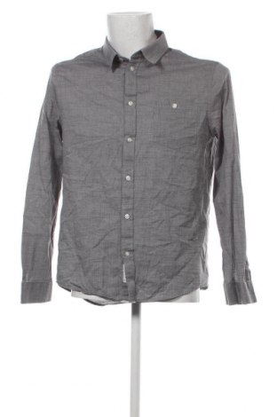 Ανδρικό πουκάμισο Pier One, Μέγεθος L, Χρώμα Γκρί, Τιμή 3,95 €