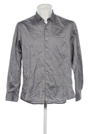 Ανδρικό πουκάμισο Pierre Cardin, Μέγεθος L, Χρώμα Γκρί, Τιμή 5,07 €
