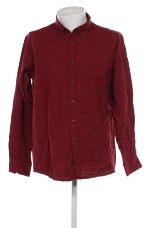 Мъжка риза Pierre Clarence, Размер L, Цвят Червен, Цена 28,08 лв.