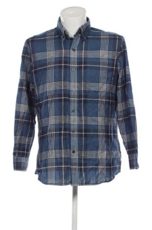 Ανδρικό πουκάμισο Portonova, Μέγεθος L, Χρώμα Μπλέ, Τιμή 6,82 €