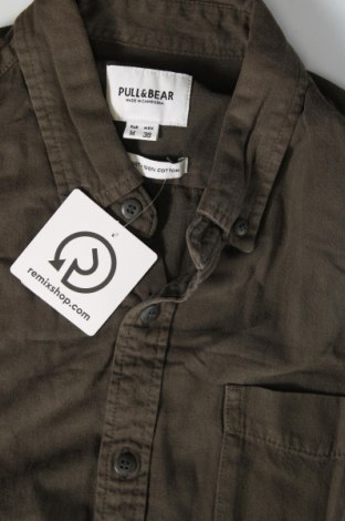 Pánska košeľa  Pull&Bear, Veľkosť M, Farba Zelená, Cena  3,29 €