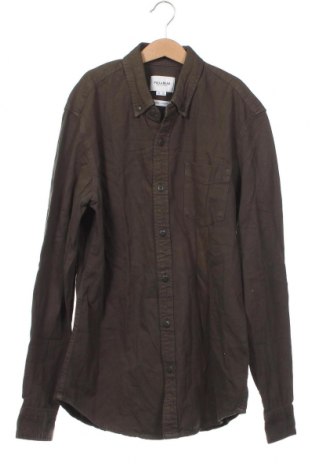 Herrenhemd Pull&Bear, Größe M, Farbe Grün, Preis 4,44 €