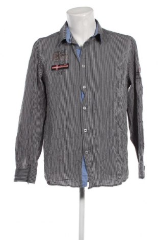 Ανδρικό πουκάμισο Rhode Island, Μέγεθος L, Χρώμα Πολύχρωμο, Τιμή 4,13 €
