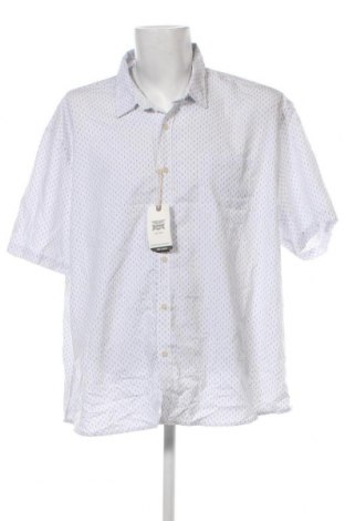 Ανδρικό πουκάμισο Rivers, Μέγεθος 4XL, Χρώμα Λευκό, Τιμή 15,93 €