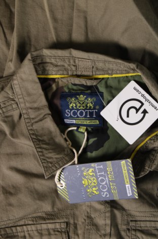 Мъжка риза Scott, Размер L, Цвят Зелен, Цена 38,88 лв.