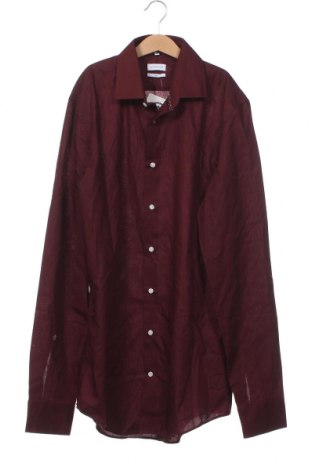 Herrenhemd Seidensticker, Größe M, Farbe Rot, Preis 3,34 €