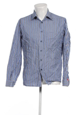 Ανδρικό πουκάμισο Signum, Μέγεθος M, Χρώμα Μπλέ, Τιμή 3,95 €