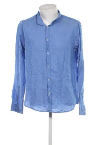 Ανδρικό πουκάμισο Smog, Μέγεθος L, Χρώμα Μπλέ, Τιμή 7,71 €