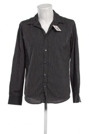 Ανδρικό πουκάμισο Smog, Μέγεθος L, Χρώμα Μαύρο, Τιμή 3,23 €