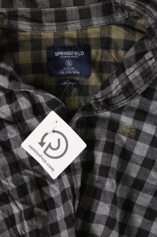 Herrenhemd Springfield, Größe S, Farbe Grau, Preis € 3,17