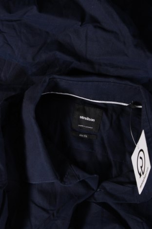 Ανδρικό πουκάμισο Strellson, Μέγεθος L, Χρώμα Μπλέ, Τιμή 24,12 €