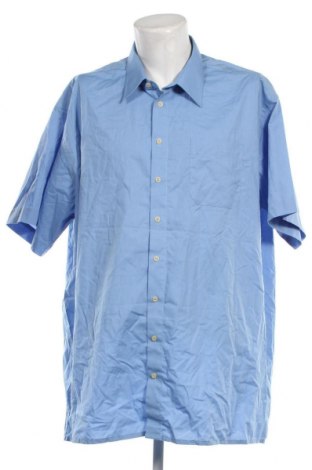 Ανδρικό πουκάμισο Studio Leonardo, Μέγεθος 4XL, Χρώμα Μπλέ, Τιμή 12,86 €