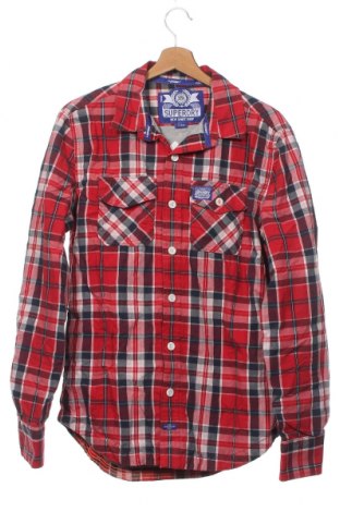 Ανδρικό πουκάμισο Superdry, Μέγεθος L, Χρώμα Πολύχρωμο, Τιμή 17,32 €