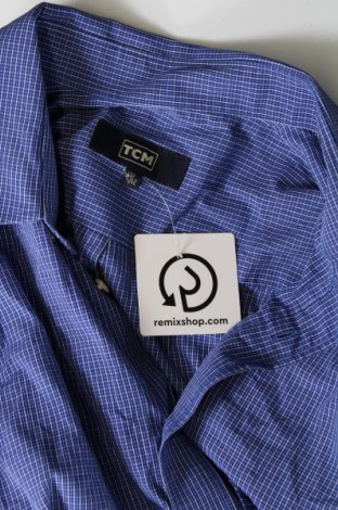 Ανδρικό πουκάμισο TCM, Μέγεθος L, Χρώμα Μπλέ, Τιμή 3,95 €
