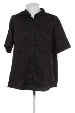 Ανδρικό πουκάμισο Target, Μέγεθος 4XL, Χρώμα Μαύρο, Τιμή 16,86 €