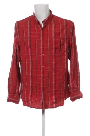 Herrenhemd The North Face, Größe L, Farbe Rot, Preis € 37,58