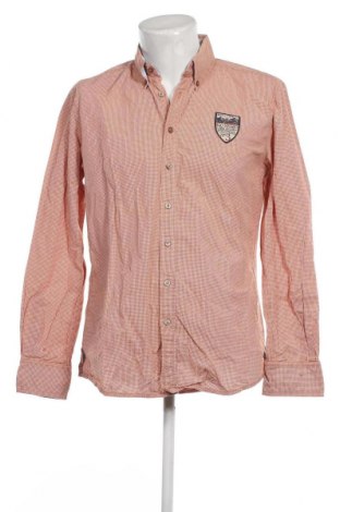 Ανδρικό πουκάμισο Tom Tailor, Μέγεθος L, Χρώμα Πορτοκαλί, Τιμή 3,71 €