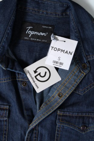 Мъжка риза Topman, Размер S, Цвят Син, Цена 59,89 лв.