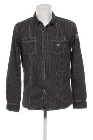 Ανδρικό πουκάμισο Twinlife, Μέγεθος XL, Χρώμα Γκρί, Τιμή 21,95 €