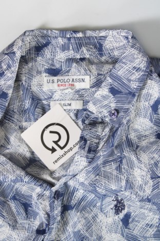 Ανδρικό πουκάμισο U.S. Polo Assn., Μέγεθος M, Χρώμα Μπλέ, Τιμή 24,12 €