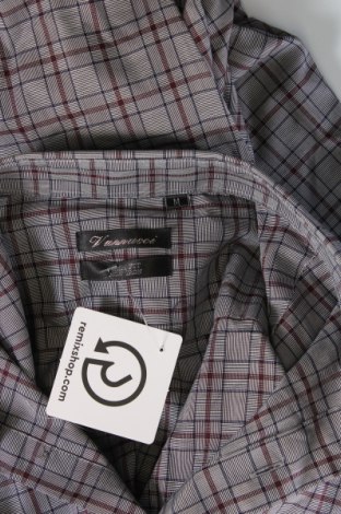 Ανδρικό πουκάμισο Vannucci, Μέγεθος M, Χρώμα Πολύχρωμο, Τιμή 2,57 €
