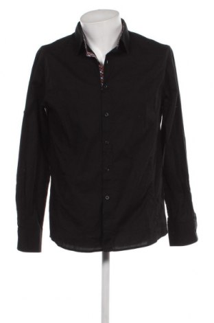 Ανδρικό πουκάμισο Venti, Μέγεθος XL, Χρώμα Μαύρο, Τιμή 10,30 €