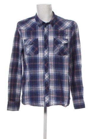 Herrenhemd Vintage, Größe XL, Farbe Blau, Preis 4,44 €