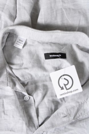 Herrenhemd Walbusch, Größe XXL, Farbe Grau, Preis 27,14 €