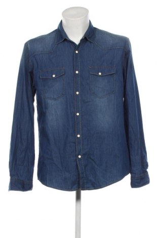 Ανδρικό πουκάμισο Watson's, Μέγεθος L, Χρώμα Μπλέ, Τιμή 23,16 €