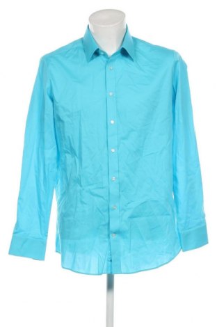 Ανδρικό πουκάμισο Yorn, Μέγεθος XL, Χρώμα Μπλέ, Τιμή 17,94 €