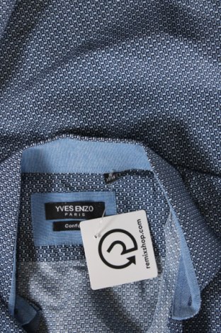 Herrenhemd Yves Enzo, Größe S, Farbe Mehrfarbig, Preis 2,71 €